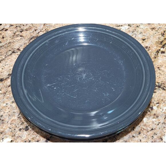 FIestaware Salad Plate in Slate Grey / Gray 7 3/8" (set of 2) Fiesta - Picture 7 of 16